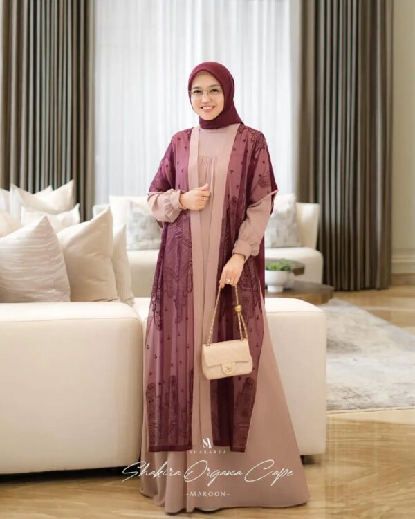 Shakira Organza Cape - Image 4