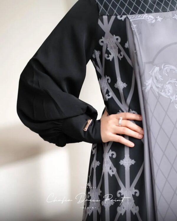 Chafia Dress Print - Image 5