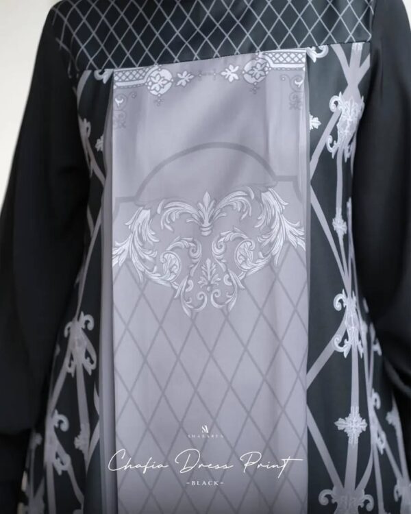 Chafia Dress Print - Image 4