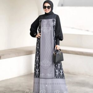 Chafia Dress Print