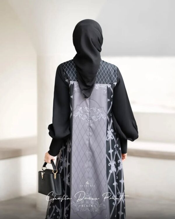 Chafia Dress Print - Image 3