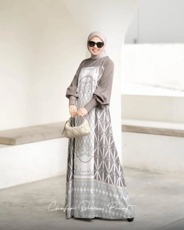 Chafia Dress Print - Image 6