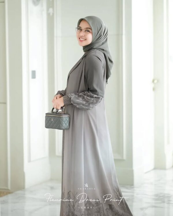 Fleurine Dress Print - Image 7