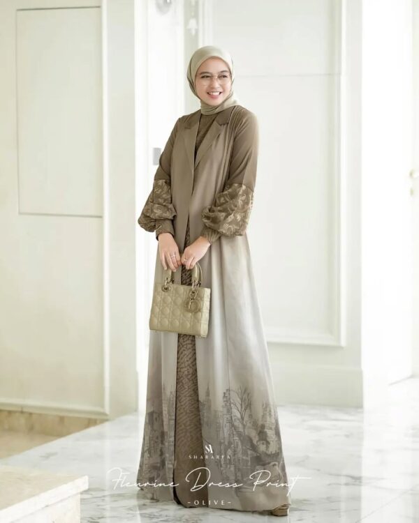 Fleurine Dress Print