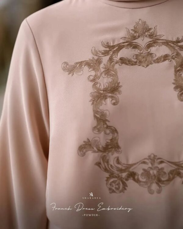 Franch Dress Embroidery - Image 2