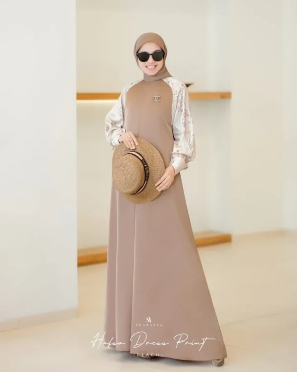 Hafsa Dress Print