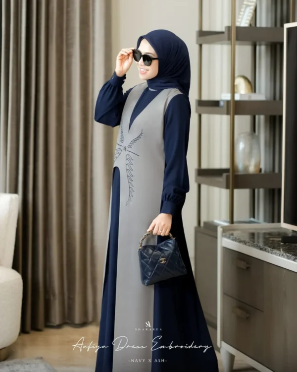 Aafiya Dress Embroidery - Image 11