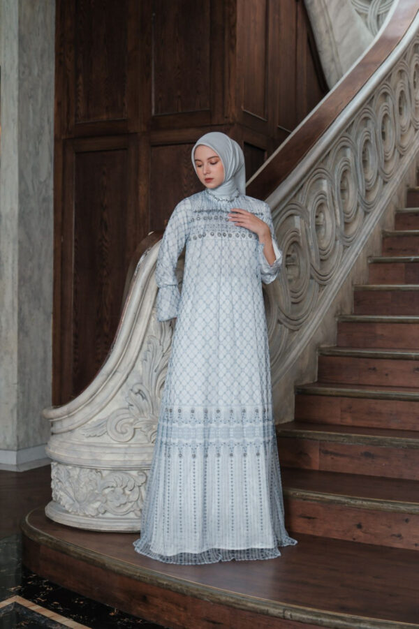 Aleeza Family Set - White Blue