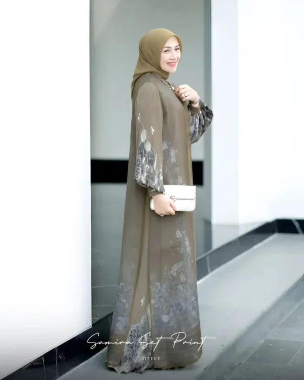 Samira Set Print Dres - Image 8