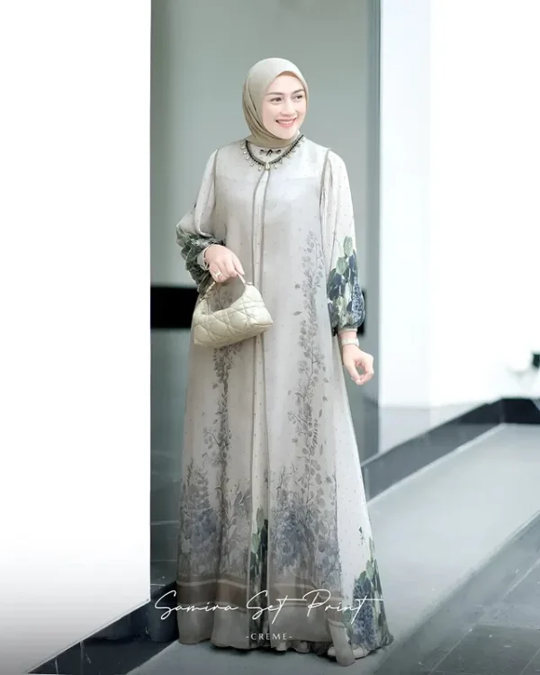 Samira Set Print Dres - Image 2
