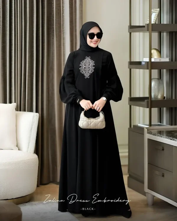 Zalina Dress Embroidery