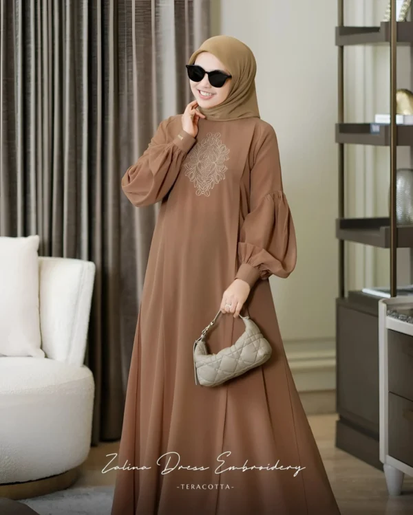 Zalina Dress Embroidery - Image 7