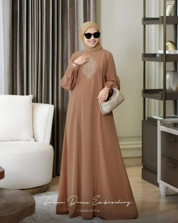 Zalina Dress Embroidery - Image 5