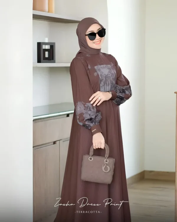 Zasha Dress Print - Image 8