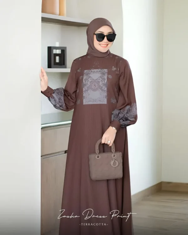 Zasha Dress Print - Image 7