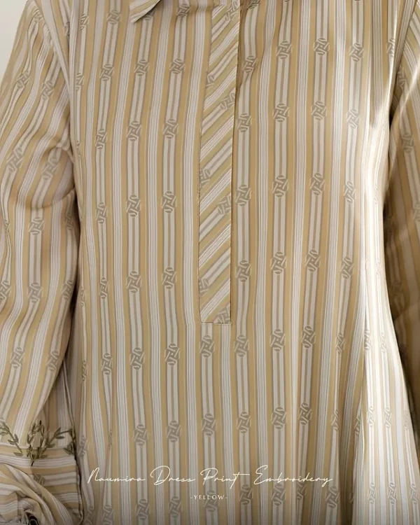 Naumira Dress Print Embroidery - Image 9