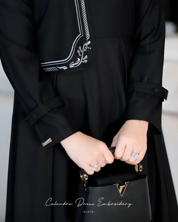 Calandra Dress Embroidery - Image 6