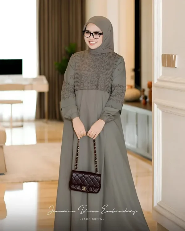 Jennaira Dress Embroidery - Image 3