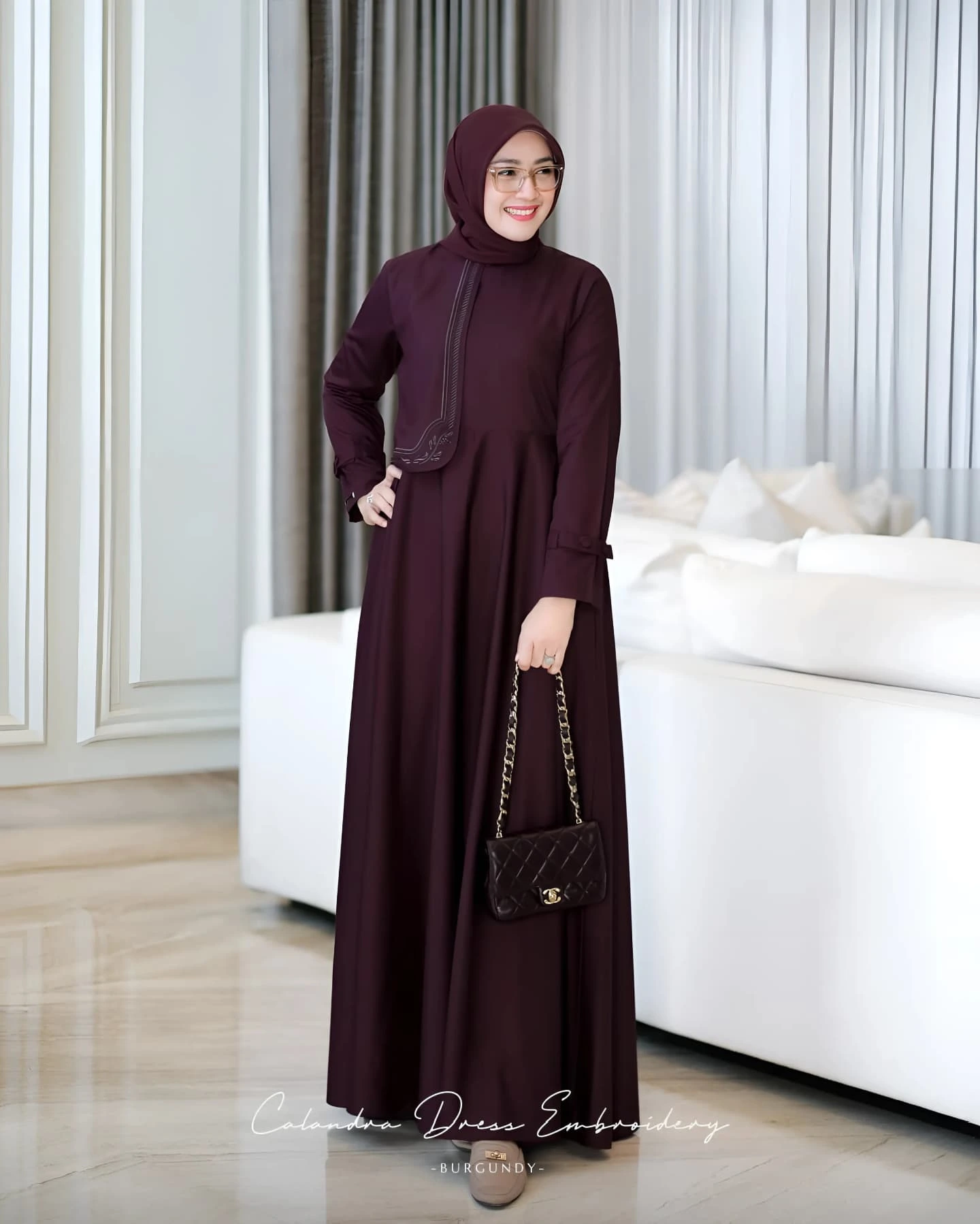 Calandra Dress Embroidery