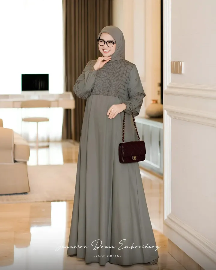 Jennaira Dress Embroidery