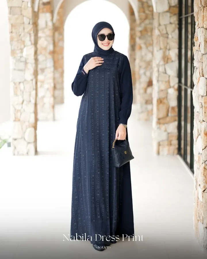 Nabila Dress Print