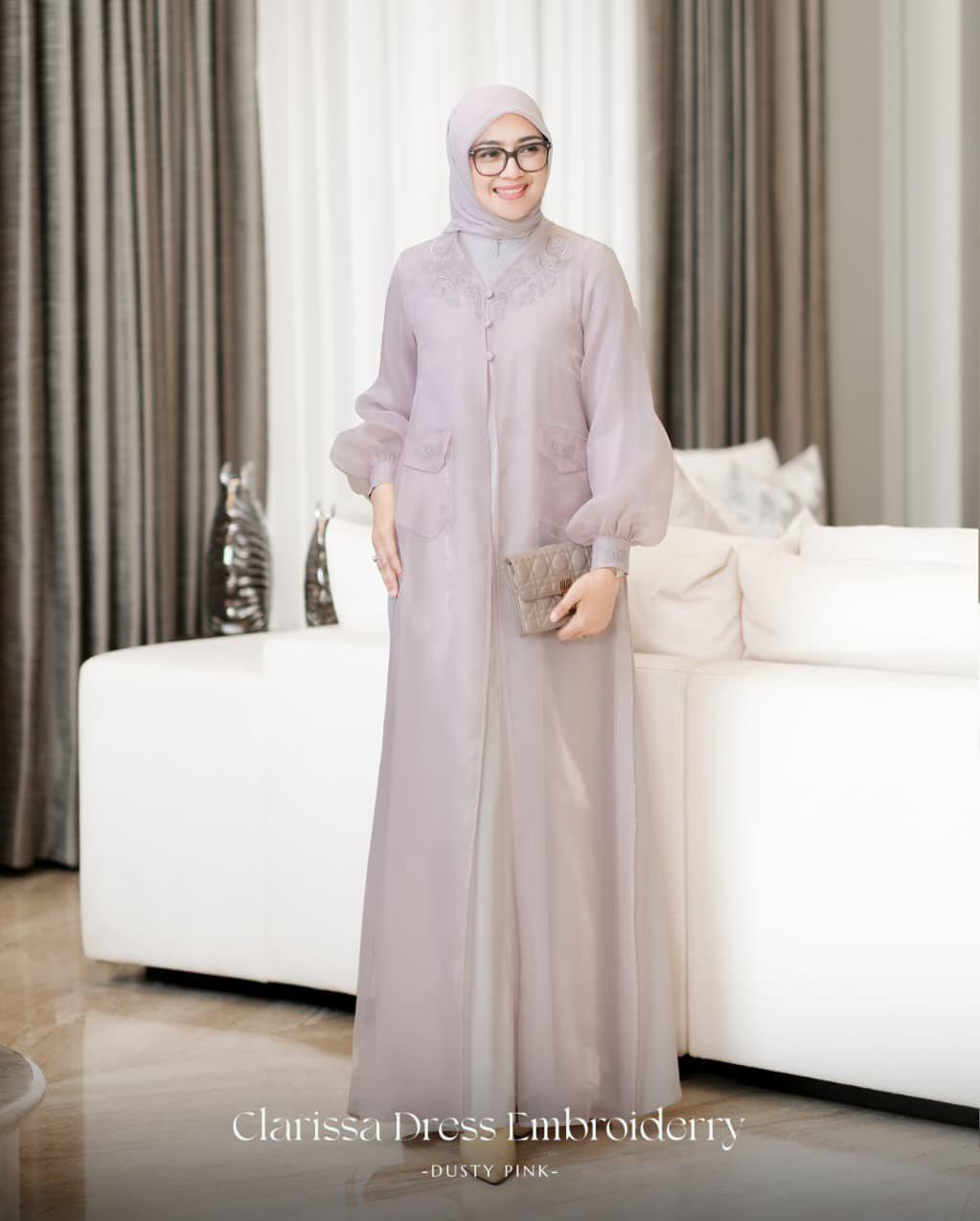 Clarissa Dress Embroiderry