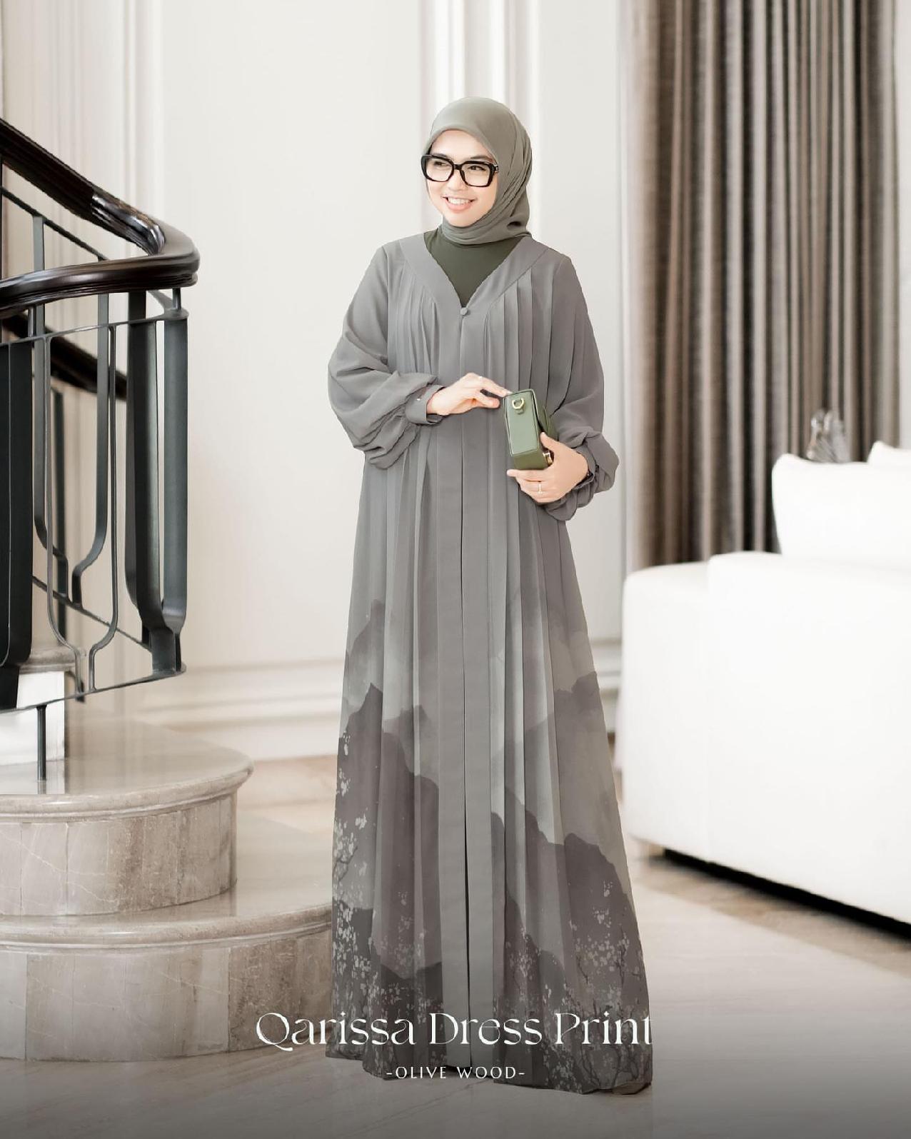 Qarissa Dress Print