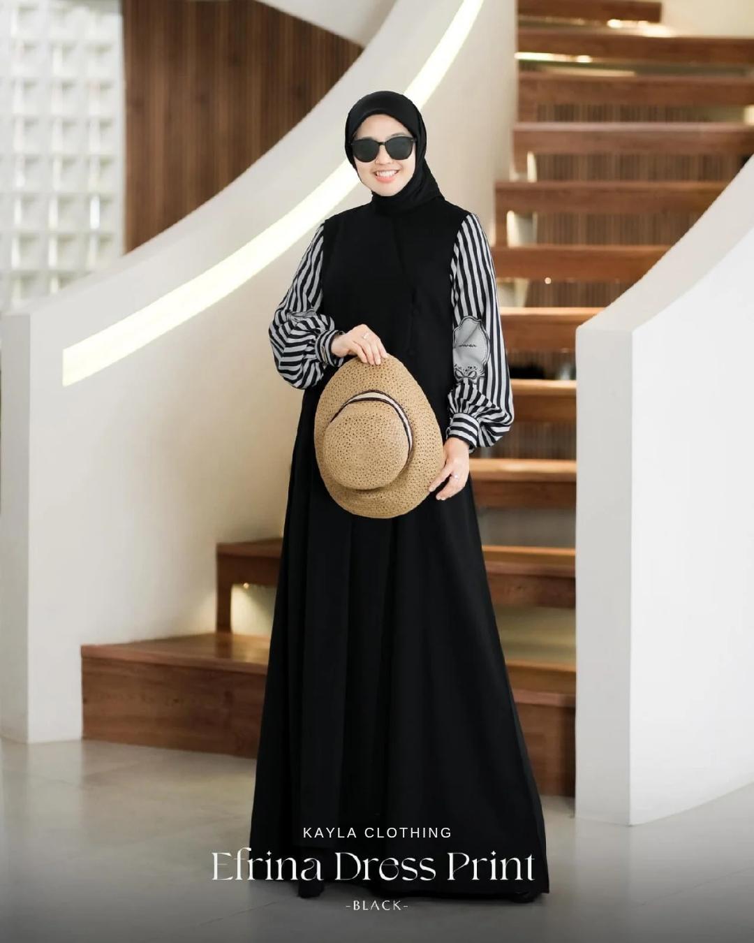 Efrina Dress Print