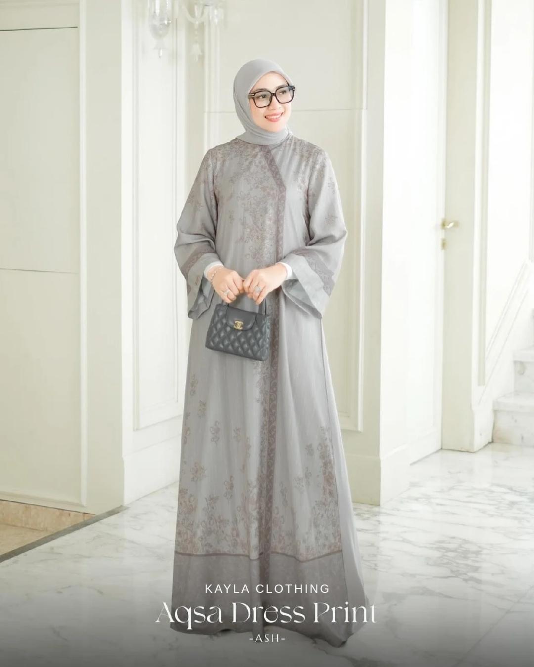 Aqsa Dress Print - Image 2