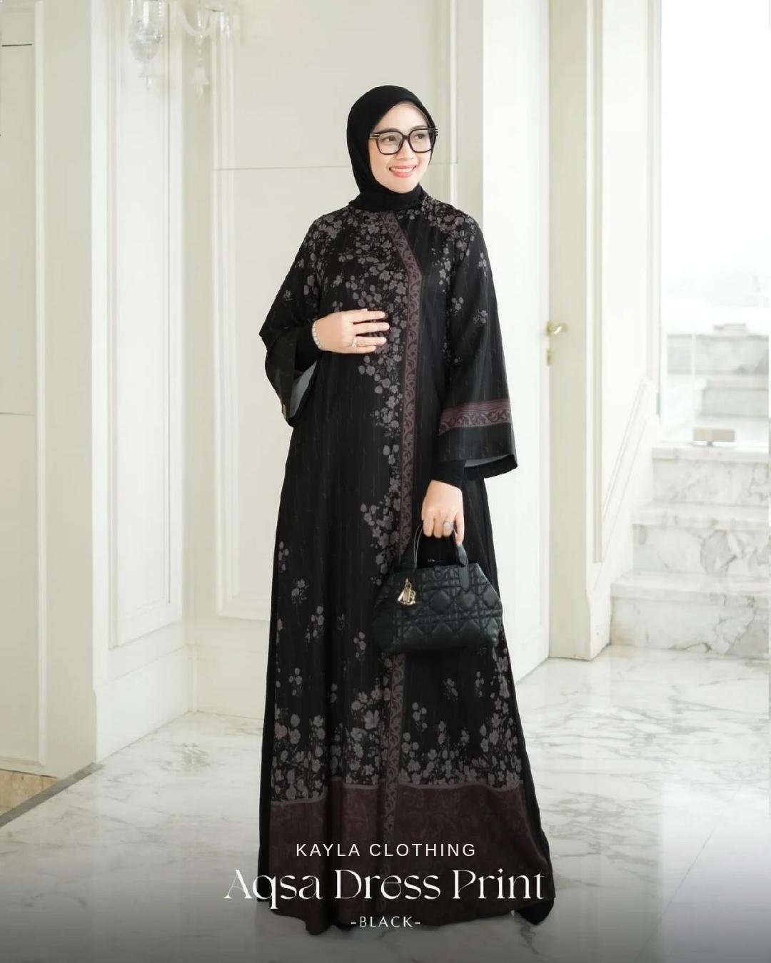 Aqsa Dress Print